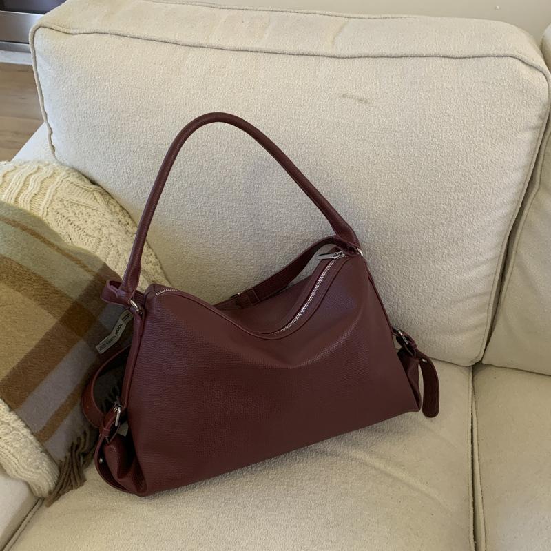 Crossbody Bag Women's Large-capacity Women's 2025 Autumn New Trendy Shoulder Commuter Tote Bag Women's Casual Foreign Style