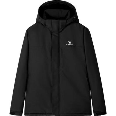 Camel Couple's Plush Lined Winter Jacket