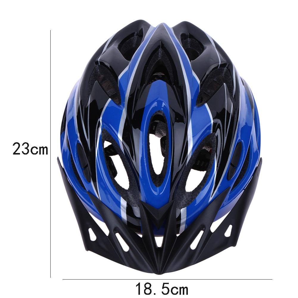 Integrally Molded Helmet PC EPS Motorcycle Bike Helmet Adjustable Cycling Safety Helmet for Outdoor Riding Sports