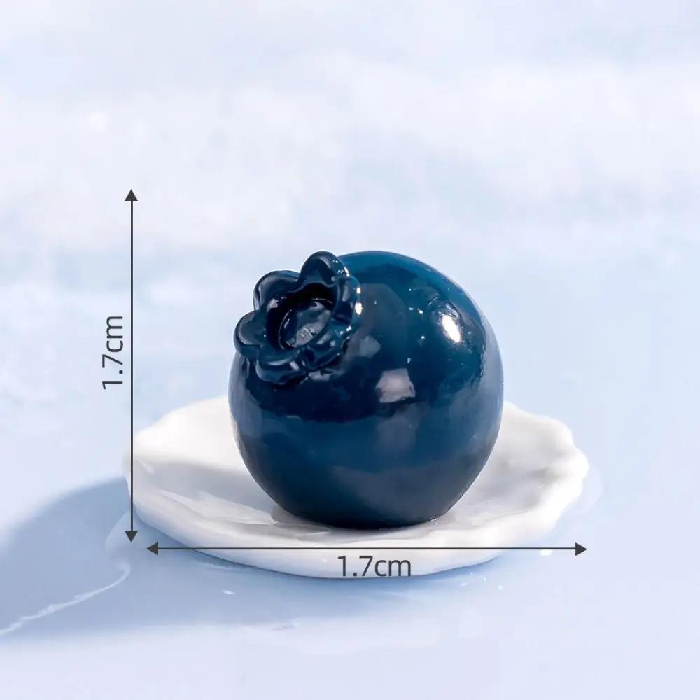 Cute Simulation Fruit Figurines Mini 3D Fruit Figurines Miniatures Realistic Handicrafts Fruit Model Wedding Party (as the picture,S)