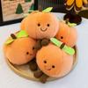 Peach Plush Toy Soft Stuffed Animal Kids Cartoon Character Gift For Children