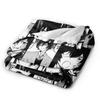 Dazai Bungo Stray Dogs Plüschdecke Kind Flanelldecke für Sofa Bett Weich Warm Design Qualität Tagesdecke Geschenk