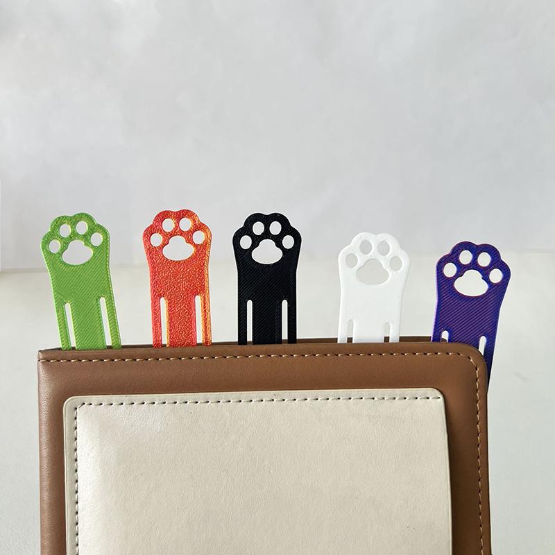 Mini Kitten Bookmark - Cute Cat Paw Bookmark Cat Bookmark Book Accessories Cute Stationery School Supplies