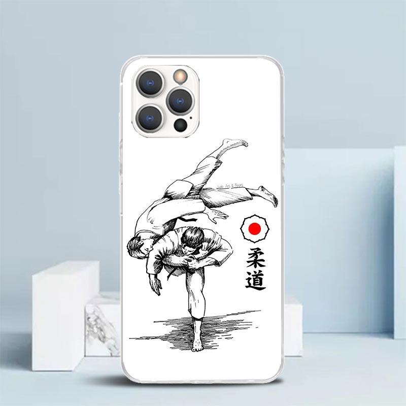 Judo jiu jitsu BJJ Brazilian Phone Case For IPhone 16 17 Air 16E 15 14 Plus 13 Mini 12 11 Pro Max 7 8 + SE 2020 Soft TPU Back Co