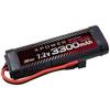 Hitec Multiplex Japan HiTEC XPower XP3300-ND-B Ni-MH Battery 7.2V 3300mAh Nickel-Metal Hydride T-Connector 6 Cells Round Type Durable RC Spare Eco PSE