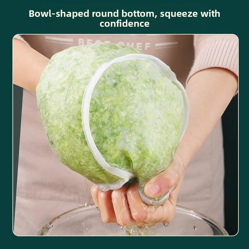 Teigtaschenfüllung Wasserbehälter, Gemüsefüllung Wasserablassbeutel, Haushalts-Kohlwasserablassbeutel, Sojamilch-Filterbeutel