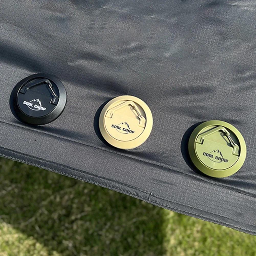 Outdoor Magnetic Tent Hook Portable Multi-purpose Tent Ceiling Buckle Clamp Suction Cup Camping Rope Retainer Kerosene Lamp Hook