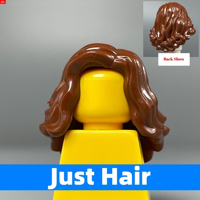 10pcs MOC Bricks 1014 1025 4cm Figure Female Women Hairs Assembled Particles Building Blocks Accessories Kids Toys Plastic Dolls