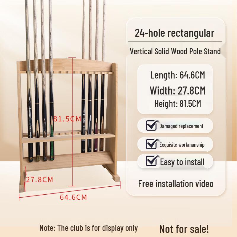 Luoweini Floor-Standing Billiard Cue Rack