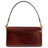 Coach Tabby 26 Gold Hardware Detachable Shoulder Strap Smooth Leather Handheld Crossbody Shoulder Bag Medium Women bags Deep-Brown CW631-B4XB6