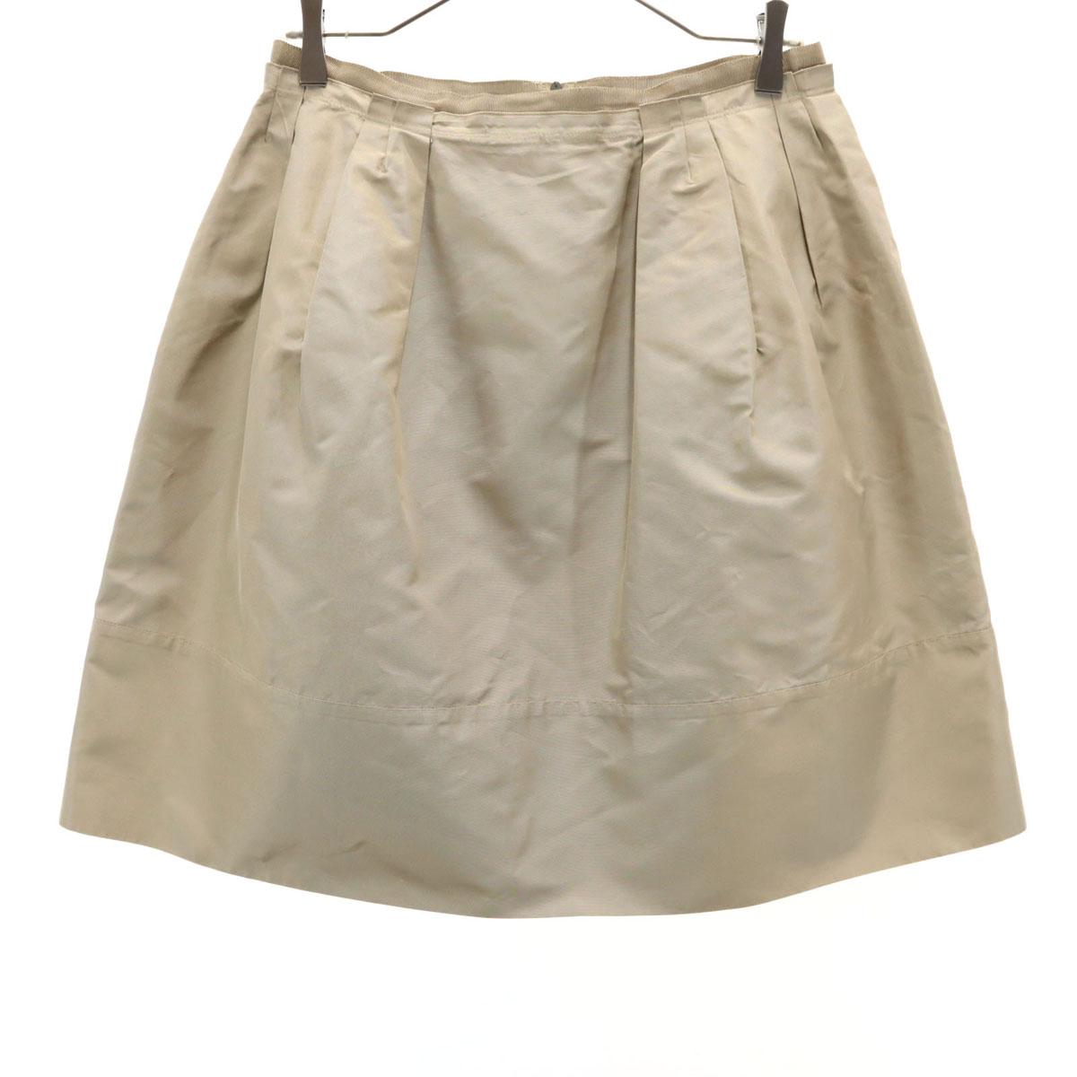 

FOXEY Сделано в Японии Шелковая юбка миди 42 Пепельно-бежевый Женская Б/У