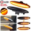 2pcs LED Flowing Turn Signal Side Marker Light For Lexus IS250 IS350 SC430 E350 Toyota Mark X Crown UZZ40 Highlander Camry ACV40