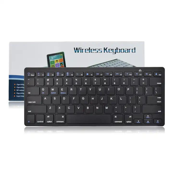 Universal Bluetooth Keyboard for Mobile, Tablet & Office - X5 Thin & Light, Compatible with Android, iOS & Windows