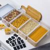 Containers Lid BPA Secure Seal Locking Food Storage Free Transparent Air Tight House Kitchen