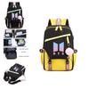 Bts Large Capacity Waterproof Backpack For Travel And School Usb Charging Included