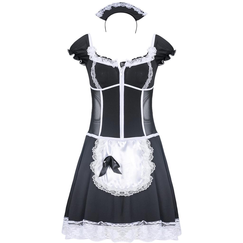 - Cosplay Sexy Maid Outfit, Clothes Cl Lingerie, Maid Outfit, Game Uniform