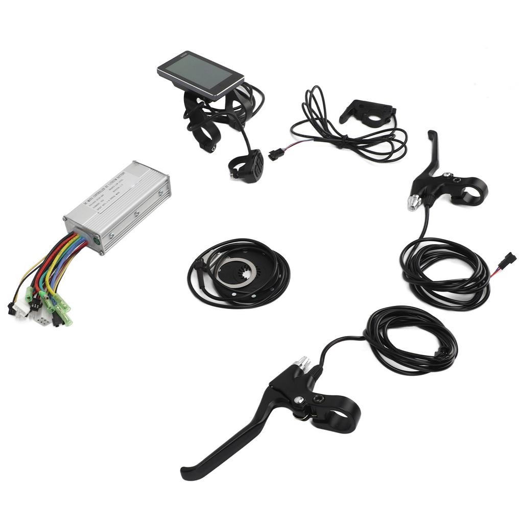 Kit de Conversie Bicicletă Electrică Controller JN22A Panou GD06 Accelerație de Deget Mânere de Frână Kit de Modernizare
