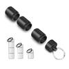 Portable Sealed Small Medicine Bottle with Lid Waterproof Mini Travel Pill Can for One Week Trip