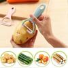Ceramic Peeler Fruit Peeler, Kitchen Multifunctional Compact Texture