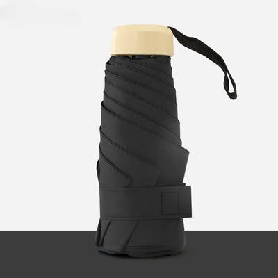 Sixty-folding Portable UV Protection Pocket Umbrella Women's Sunny and Rainy Dual-use Small Umbrellas