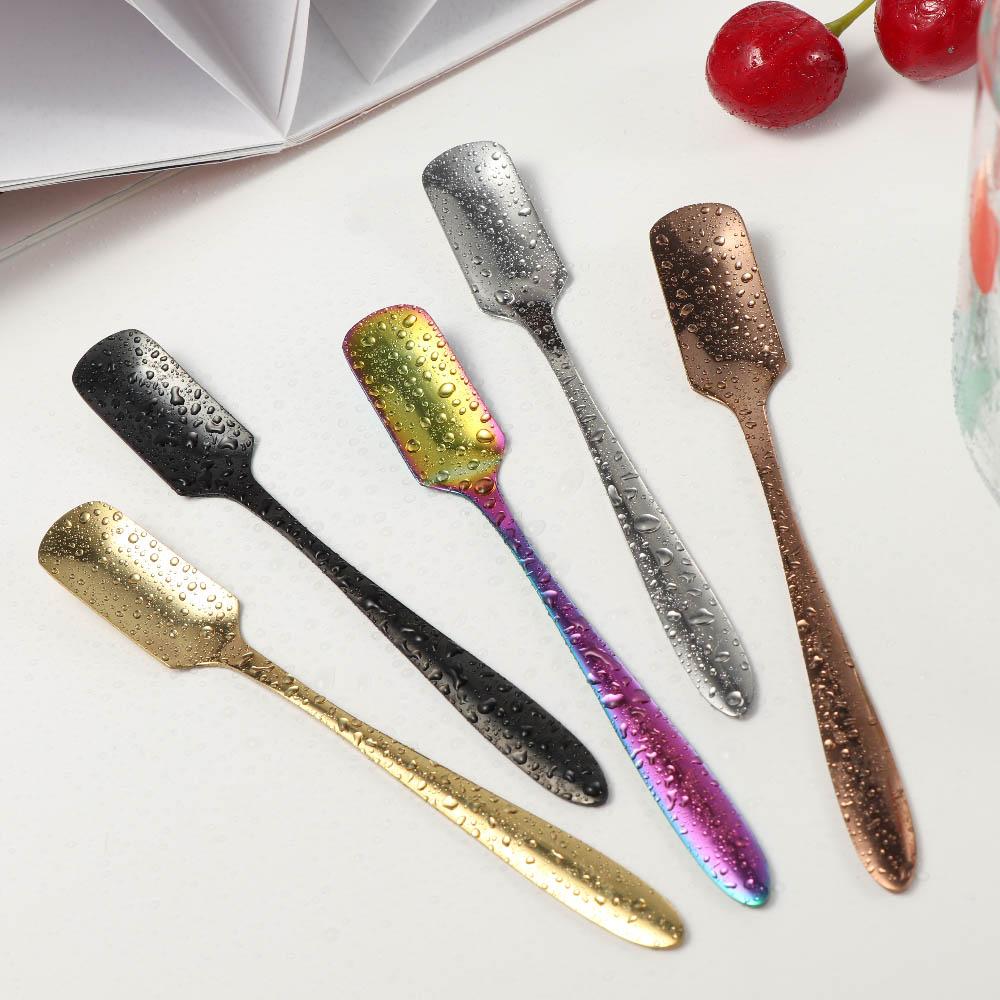 Cream High Quality Kitchen Tool Sugar Dessert Cake Stirring Spoon Coffee Spoon Teaspoon Coffeeware