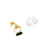 Modern Lifelike Dolphin And Swan Figurine Set Elegant Collectible Ceramic Animal Sculpture for Home