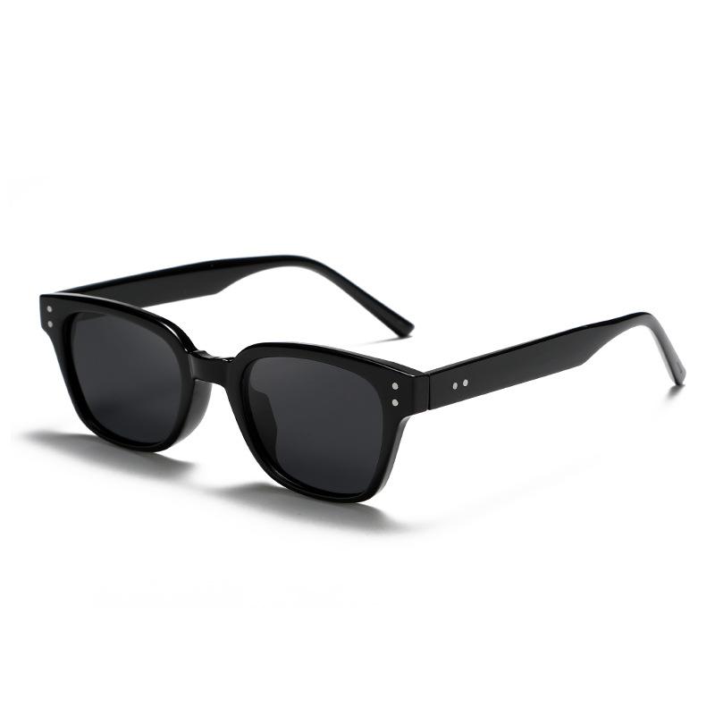 2024 New Fashion Gradient Sunglasses Ladies Luxury Square Polarized Sunglasses Transparent Candy Color Ocean Film TR Sunglasses