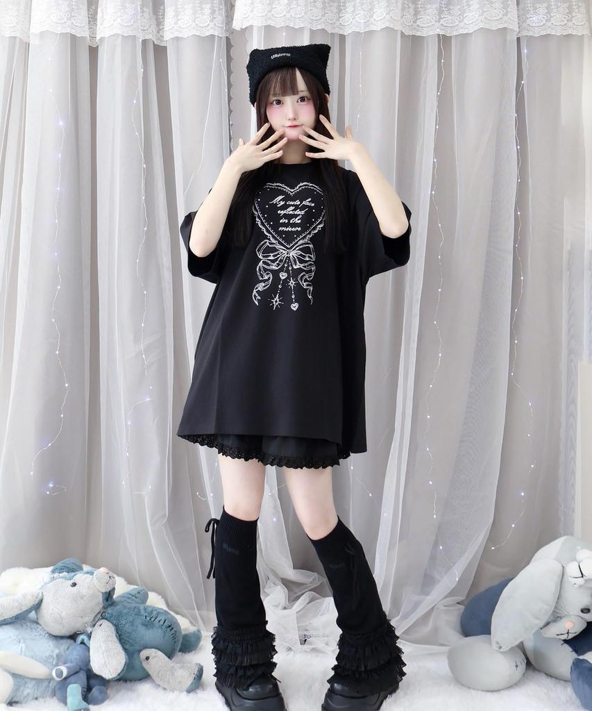 WEGO My Face Lovely Tea Size F Black Women's