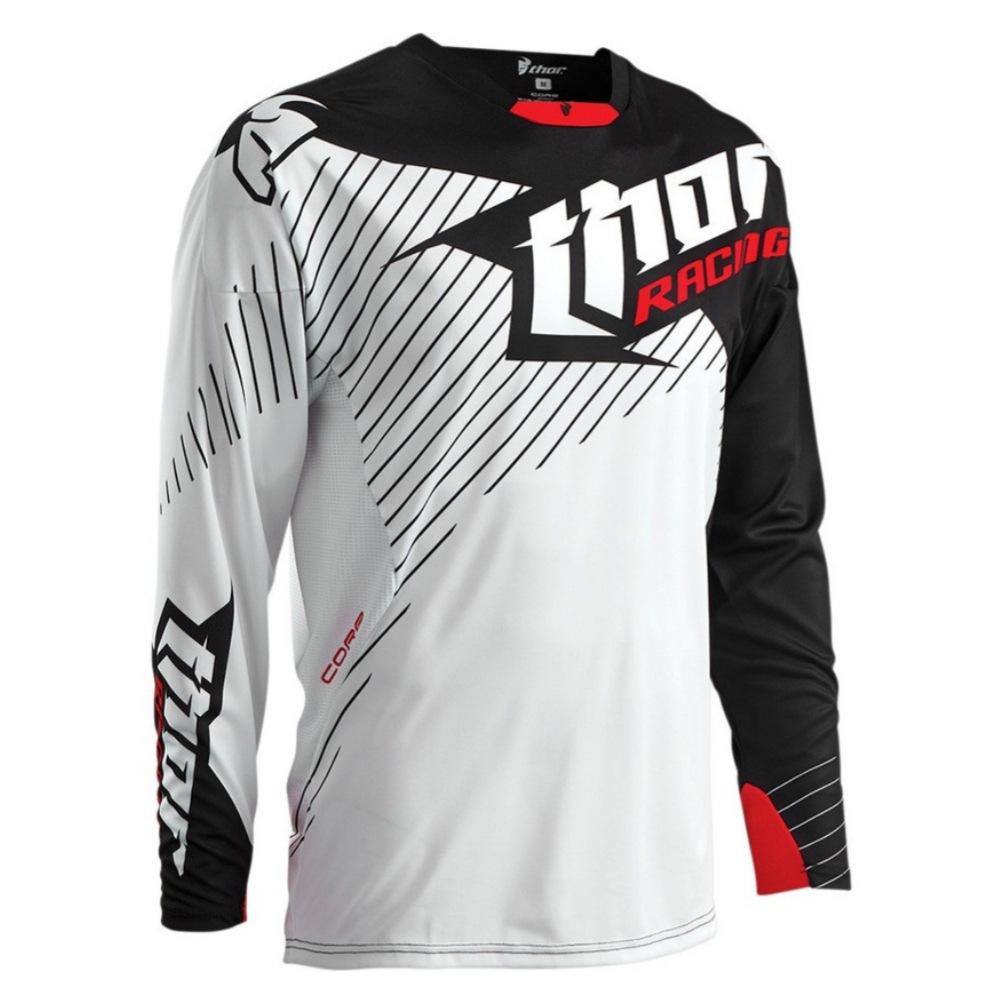 2024 new THOR downhill suit summer long-sleeved outdoor sports quick-drying breathable off-road motorcycle suit cycling suit