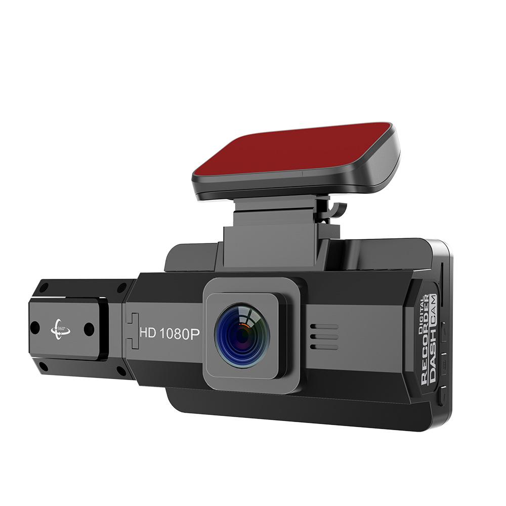 3" 1080P HD Car Dash Cam with Infrared Night Vision, Parking Monitor, and WIFI