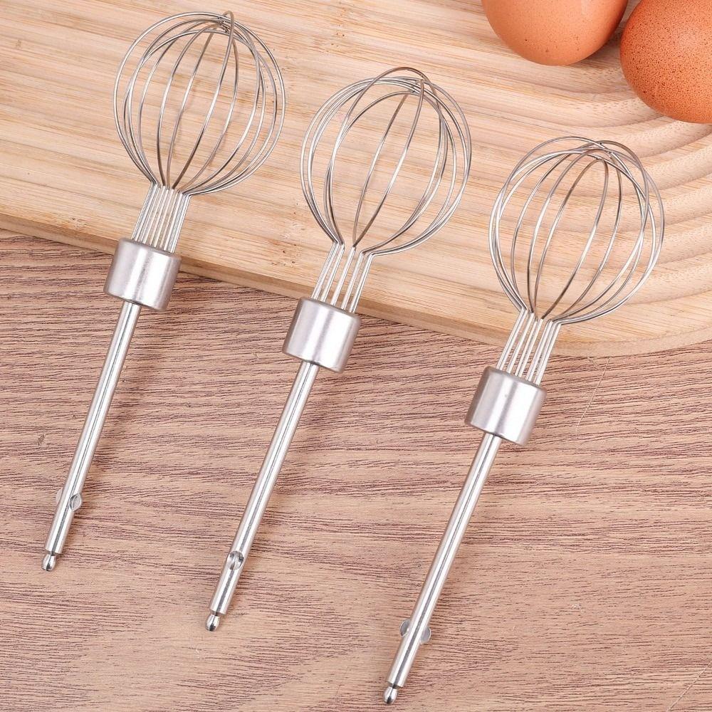 

Portable Electric Whisk Replacement Head Lantern-shaped Handheld Egg Beaters New Milk Frother