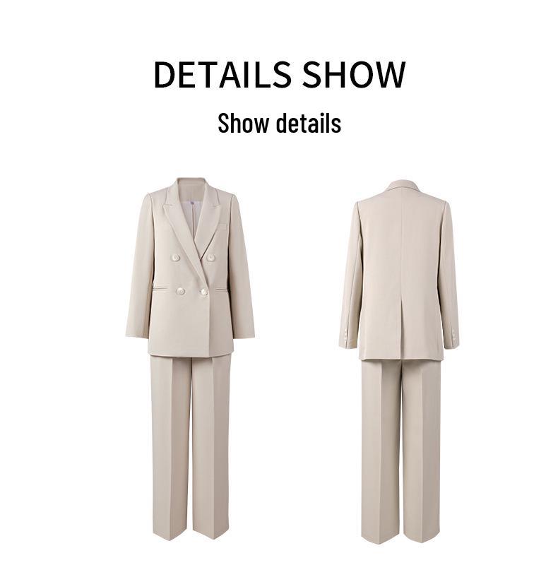 Korean Style Women's Casual Blazer Set - Autumn Fashion, Slimming Fit