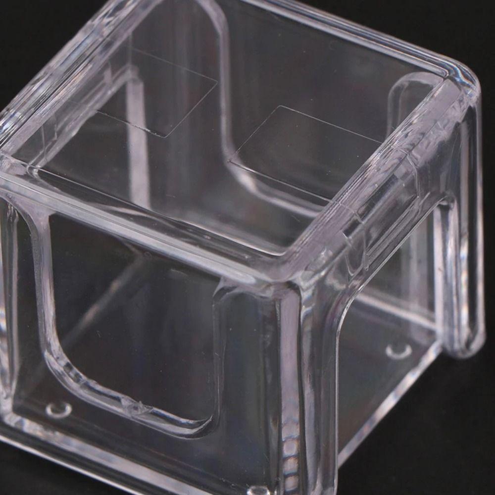 1 Stück Kunststoff Acryl Box Transparent Billard Zubehör Neue Kreidebox Snooker Pool