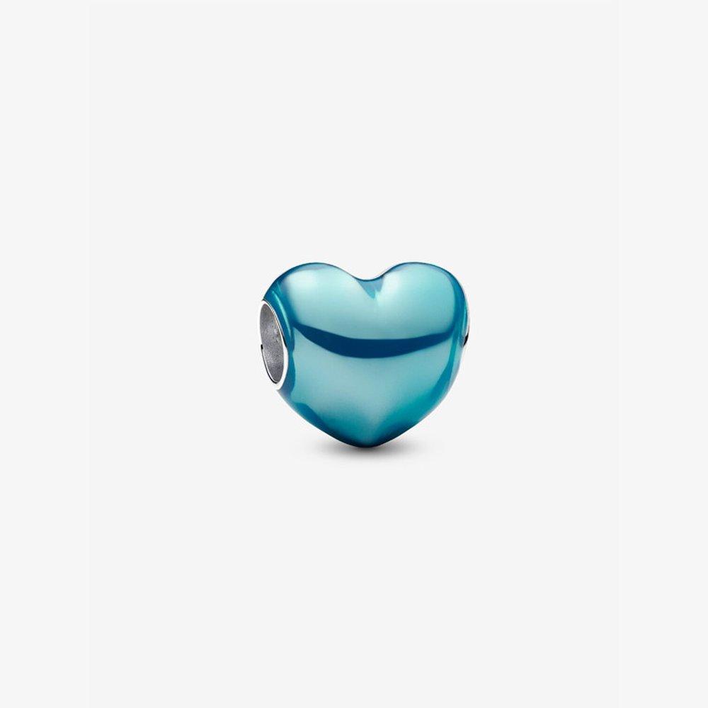 Pandora Aqua Heart Charm 793337C06