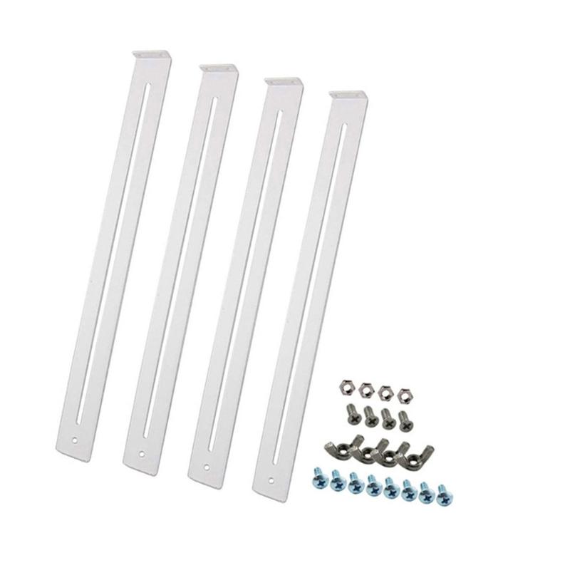 652F Adjustable Steel Drawer Support Brackets Fixes Sagging Bottom For Drawers