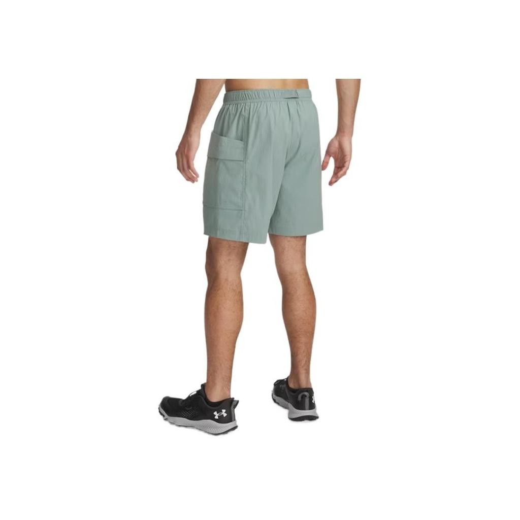 Under Armour Expanse Woven Series Fashionable Simple Stylish Casual Shorts Men shorts Silicon-Green 6000996-348