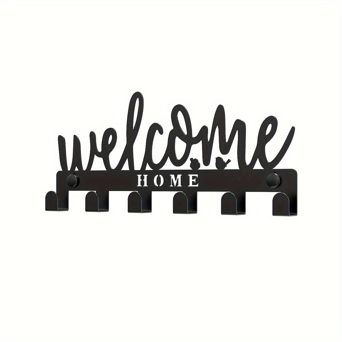 

Iron Wall Hooks Coat Rack Key Hanger Modern Home Decor Entryway чистий