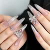 5Pcs Lace Bow Nail Charms Rhinestonesl Bow Pendant Nail Decor Cute Nail Decor  DIY Nails