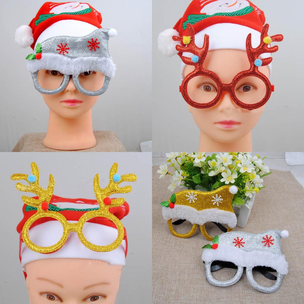 Fashion Eyeglass Frame Creative Cute Glasses Frame For Christmas Glasses High-quality Fun