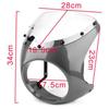 Motorcycle Headlight Fairing Windscreen Plastic Material Windshield Cover for Universal Motorbike Use