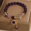 Amethyst Bracelet Crystal Fashion Temperament Versatile Forest Style Sweetness