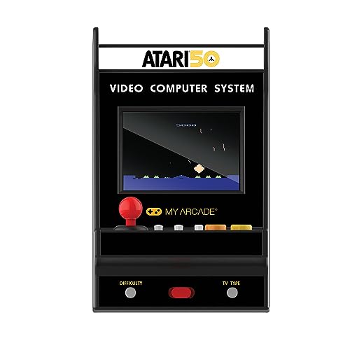 My Arcade Atari Nano Player Pro Tragbarer Retro-Arcade 75 Spiele