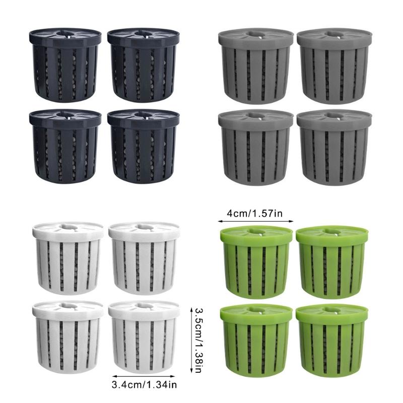16pack Hydroponic Planting Basket Soilless Cultivation Net Pot Pot Cup for Home and Commercial Aquariums