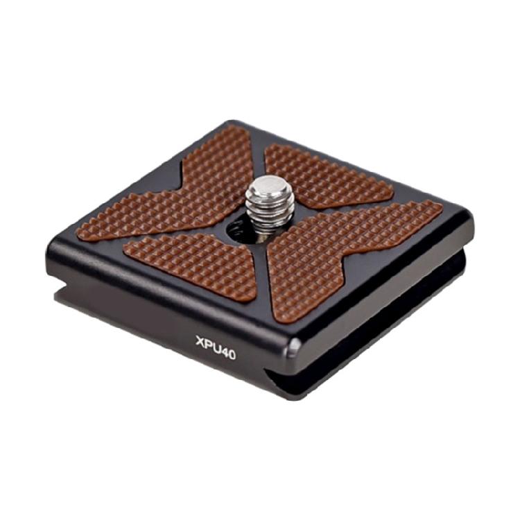 

Precise XPU-40 40mm Aluminum Quick Release Plate Universal Application for ARCA Tripod Heads Easy Installation 1