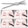 1 Pcs Microblading Balance Positioning Tattoo Ruler Makeup Eyebrow Design Golden Ratio Ruler Measurement Tool