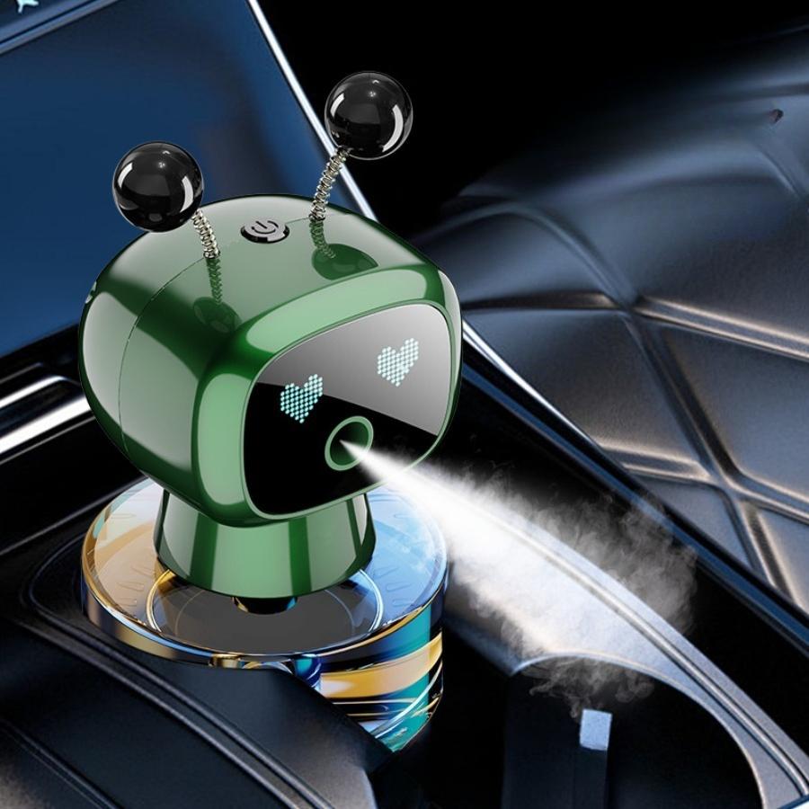 Intelligent Car-mounted Aromatherapy Robot, Car Perfume Air Purifier, Air Humidifier for Cars, Car Automatic Fragrance Dispenser