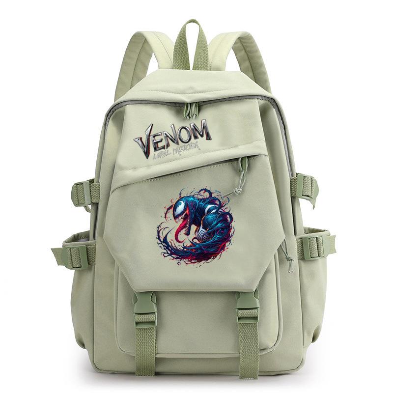 3 Piece School Backpack Set for Students Large Capacity Oxford Cloth Schoolbag with Shoulder Strap and Pencil Case