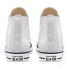 Converse Chuck Taylor All Star Boho Mix Round Toe Lace-up Non-Slip High-Top Espadrilles Women's White