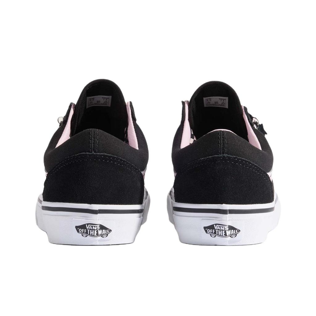 Vans Old Skool Comfortable Versatile Skate Shoes Unisex Sneakers Black Pink VN000D6WY28