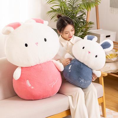 Cute Cute Bunny Doll Plush Toy Little White Rabbit Rabbit Doll Girl Sleeping Soothing Doll